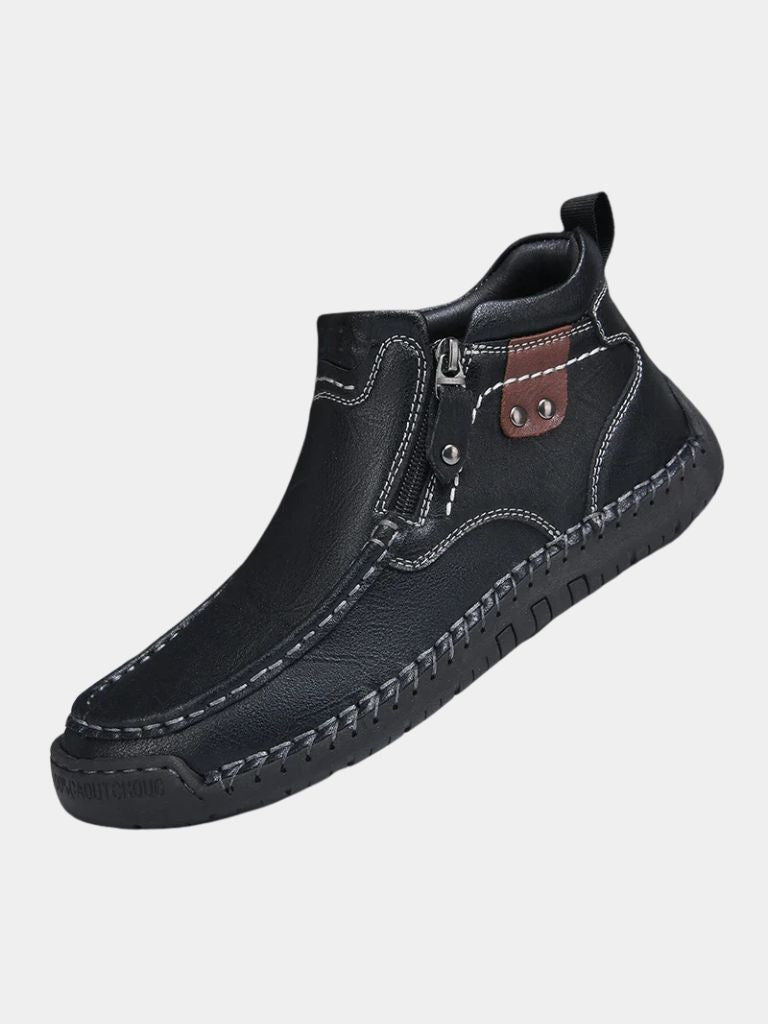 Brave Leather Boots - Manly Man