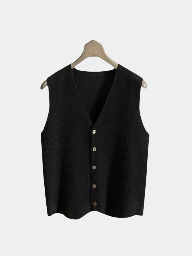 Cashmere Cardigan Vest - Manly Man