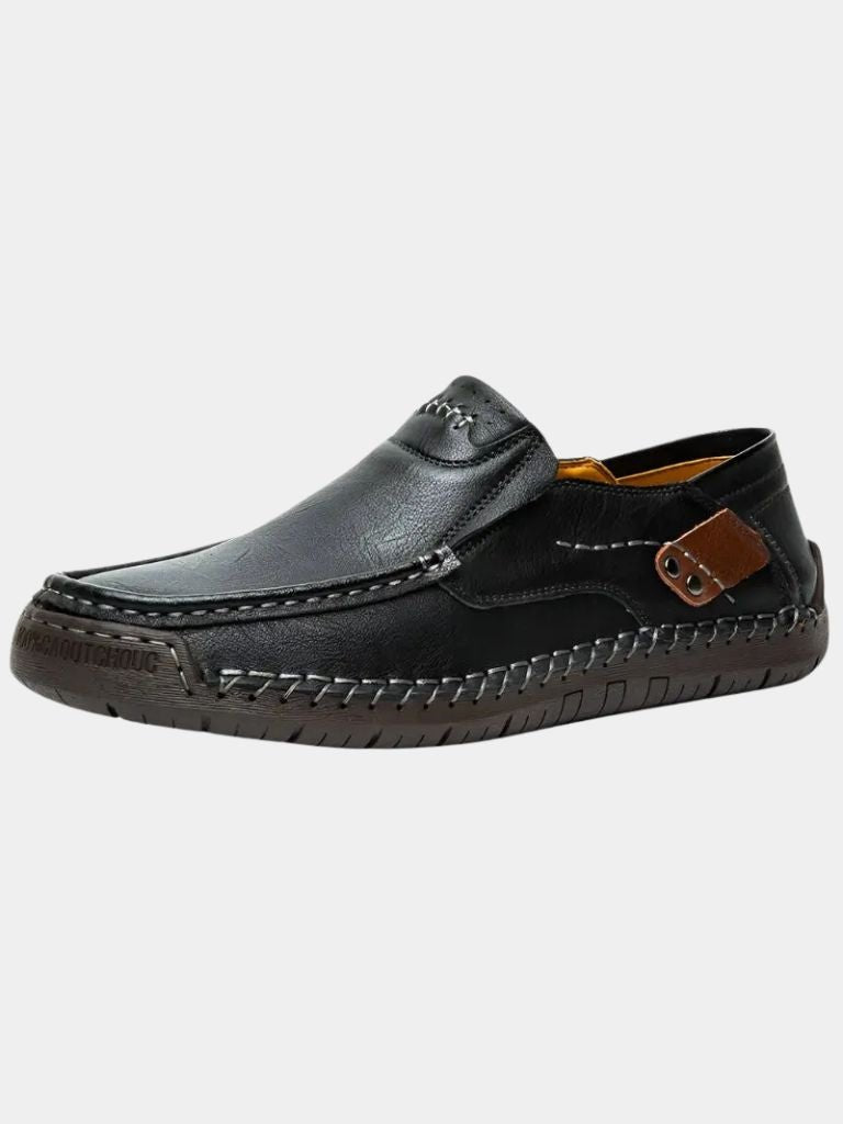 Comfortable Leather Moccasins Shoes - Manly Man