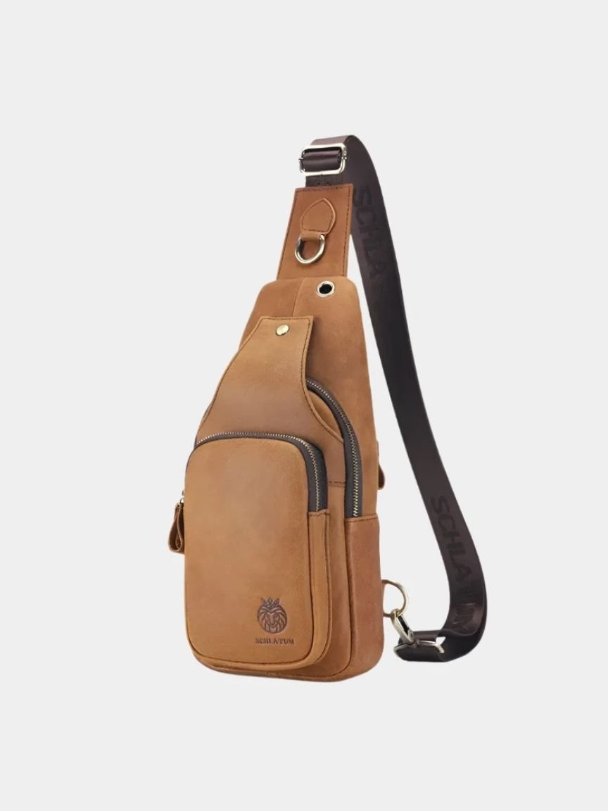 Essential Leather Shoulderbag - Manly Man