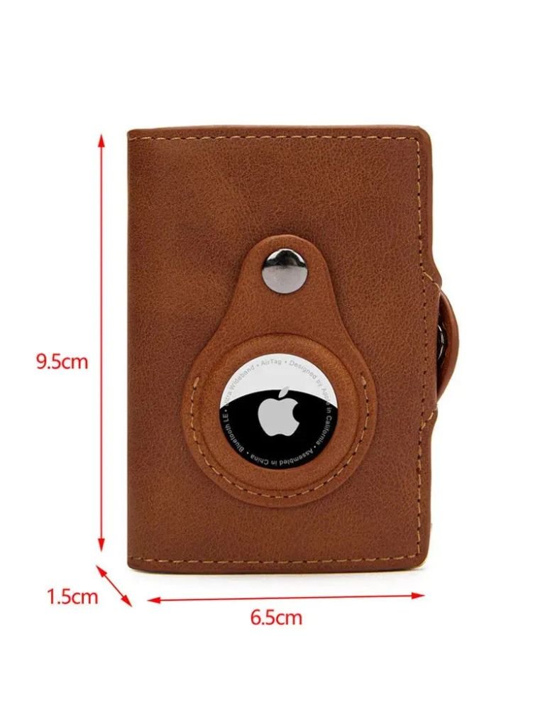 Essential Modern Wallet with AirTag Holder RFID Blocking - Manly Man