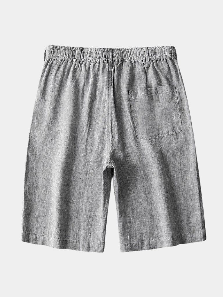 Gris Mariner Linen Shorts - Manly Man