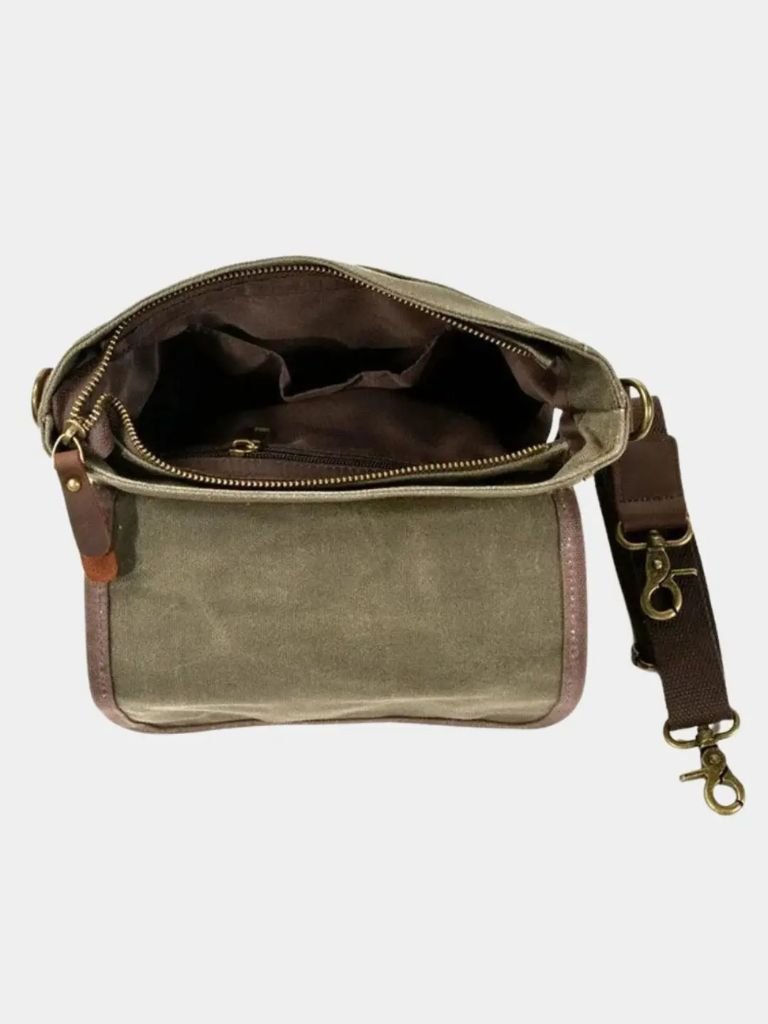 Leather Crossbody Shoulder Bag - Manly Man