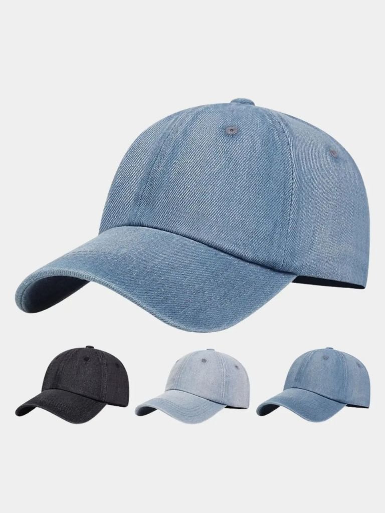 Minimalist Denim Cap - Manly Man
