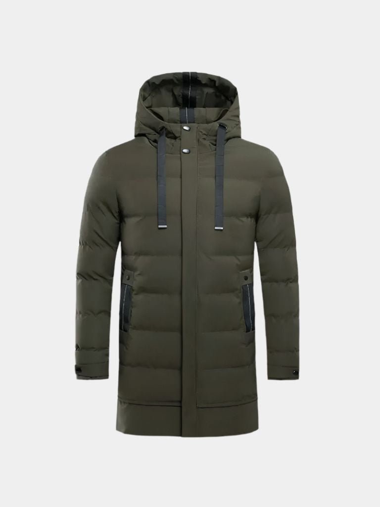 Minimalist Long Puffer Jacket - Manly Man