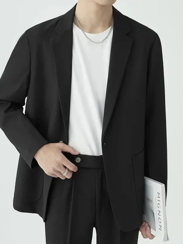 Modern Minimalist Suit Set - Manly Man