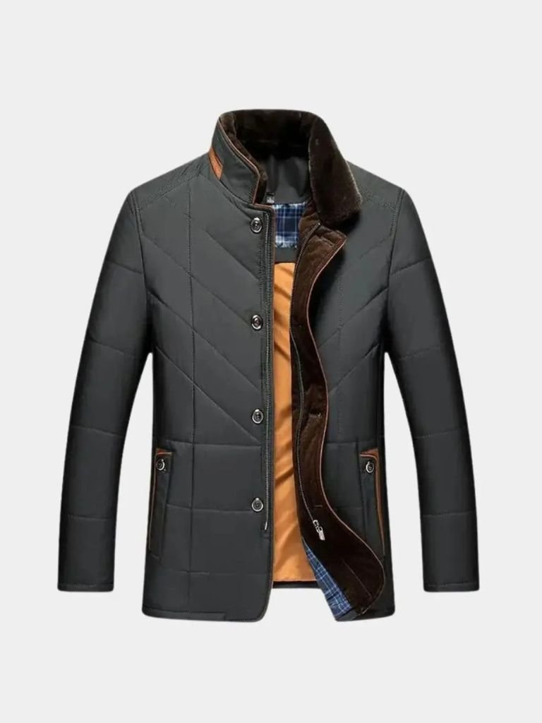 Quilted Winter Jacket - Manly Man