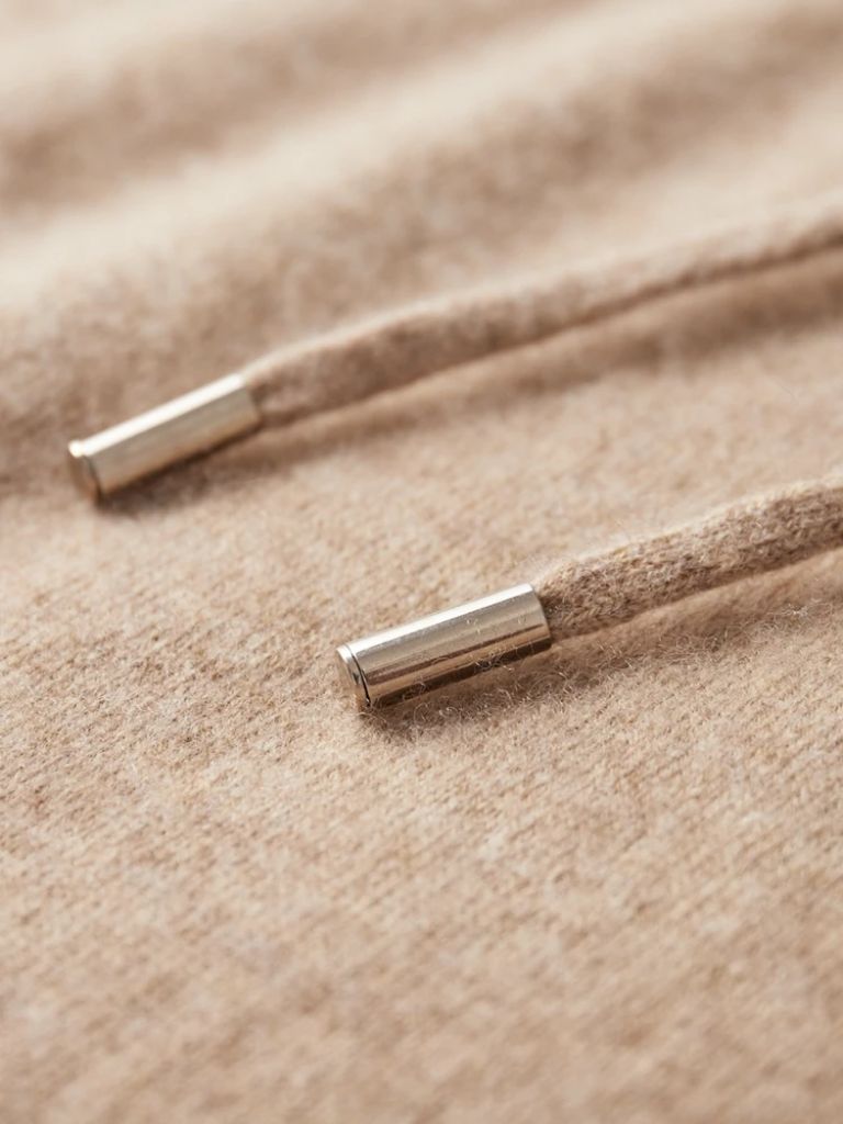 Suéter con capucha 100% cachemira - Manly Man