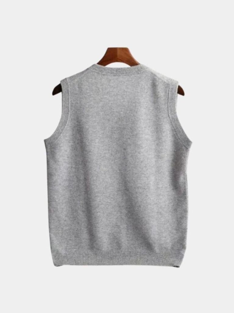 100% Merino Wool Sweater Vest - Manly Man