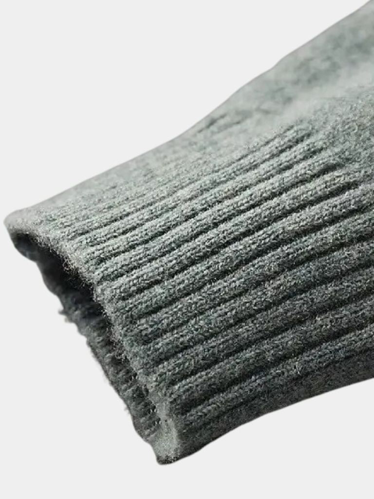 100% Merino Wool Turtleneck Sweater - Manly Man