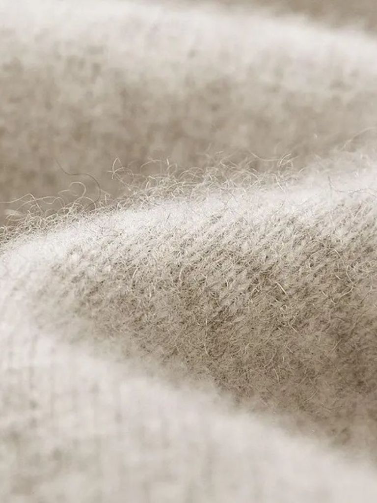 100% Merino Wool V Neck Knitwear Cardigan Sweater - Manly Man