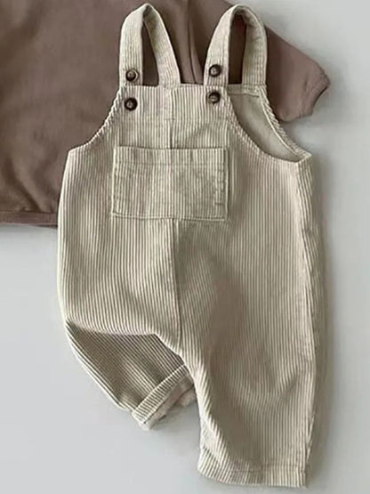 Heritage Court Boys Overalls - Manly Man Kids