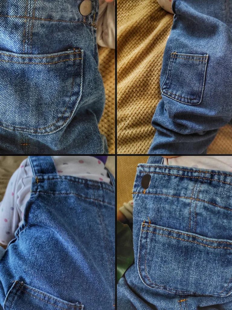 Maison Enfant Classic Denim Overalls - Manly Man Kids