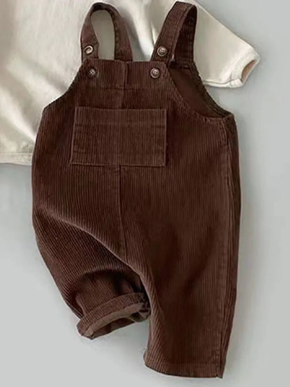 Heritage Court Boys Overalls - Manly Man Kids
