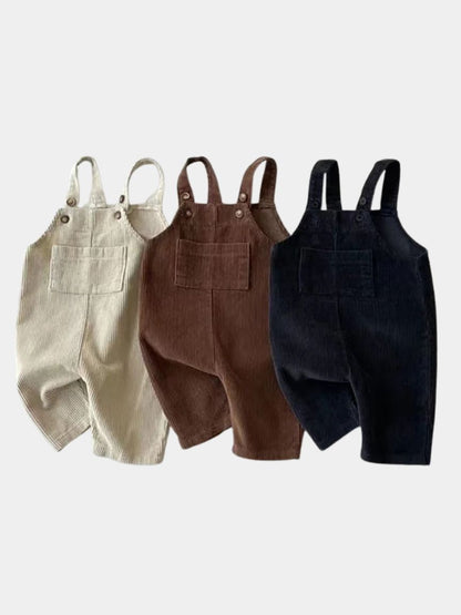 Heritage Court Boys Overalls - Manly Man Kids