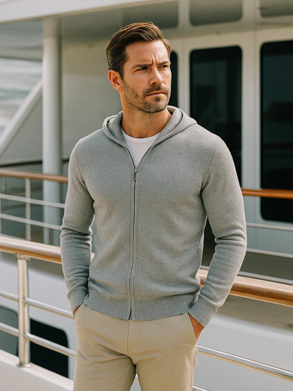 Belmont Heritage Knit Hoodie - Manly Man