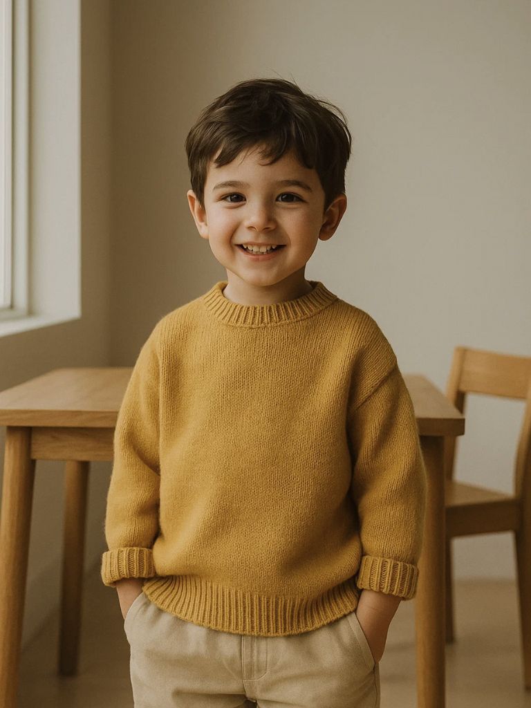 Petit Chevalier Classic Knitwear - Manly Man Kids