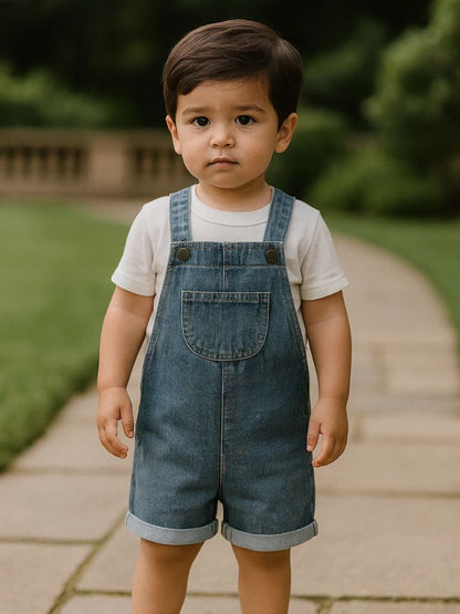Maison Enfant Classic Denim Overalls - Manly Man Kids