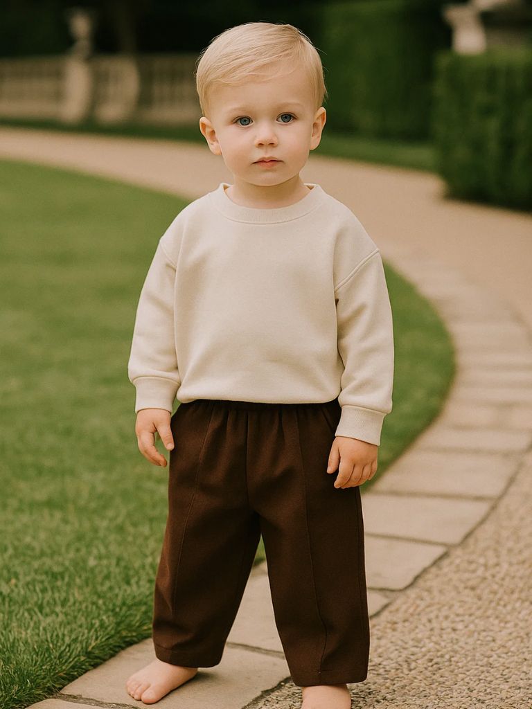 Petit Baron Tailored Trousers - Manly Man Kids