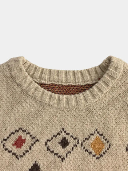 Petit Marquis Retro Knit Sweater - Manly Man Kids