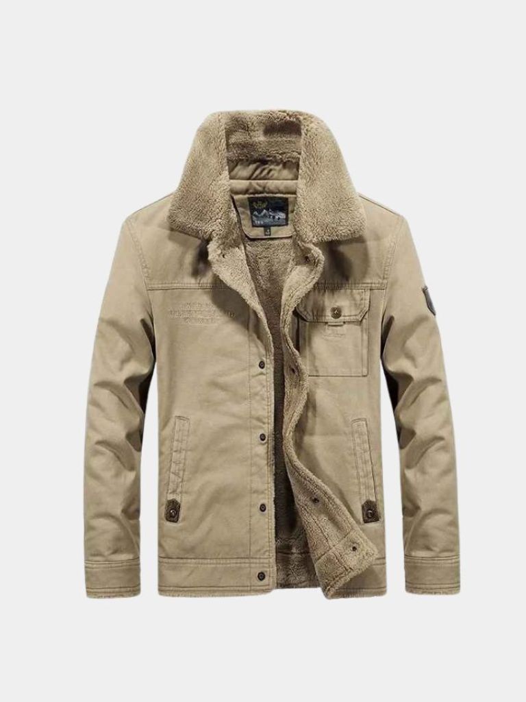 Vintage Military Aviator Jacket - Manly Man