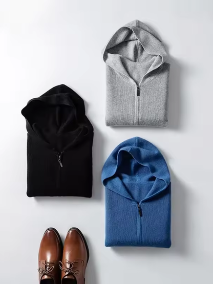 Belmont Heritage Knit Hoodie - Manly Man