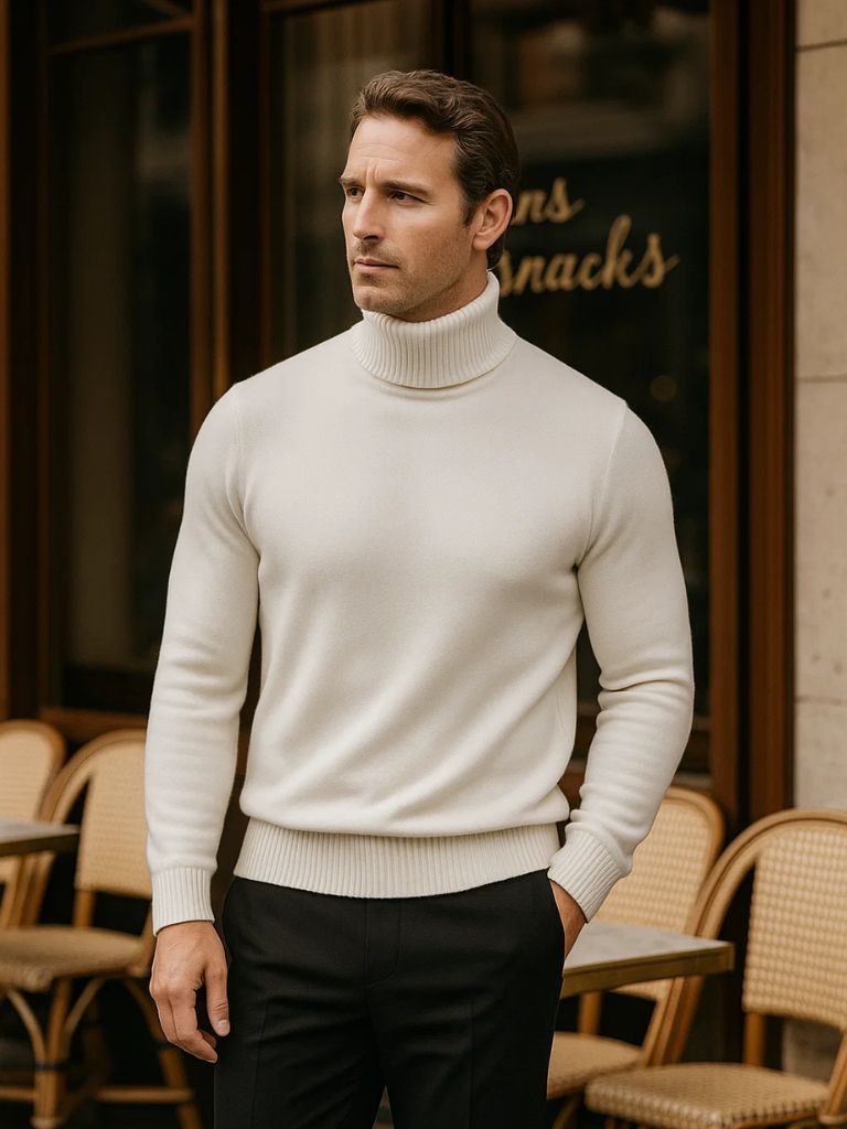 Aurelius Wool Turtleneck - Manly Man