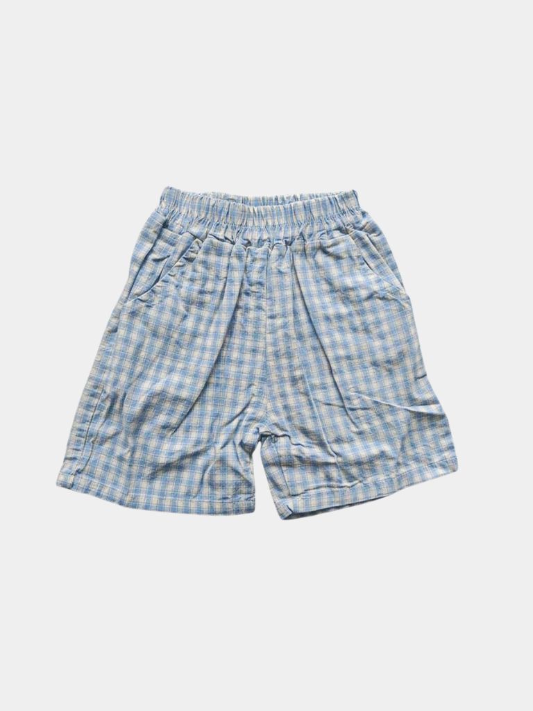 Petit Marquis Summer Check Set - Manly Man Kids
