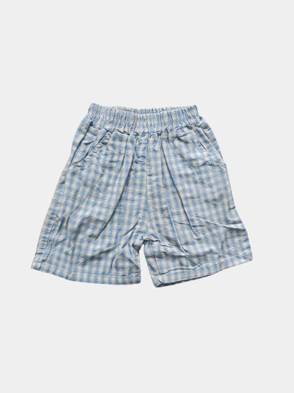 Petit Marquis Summer Check Set - Manly Man Kids