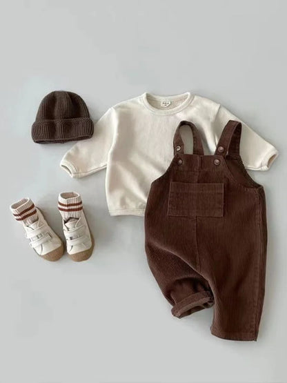 Heritage Court Boys Overalls - Manly Man Kids