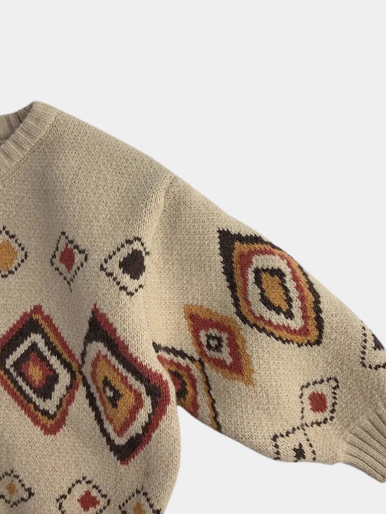 Petit Marquis Retro Knit Sweater - Manly Man Kids