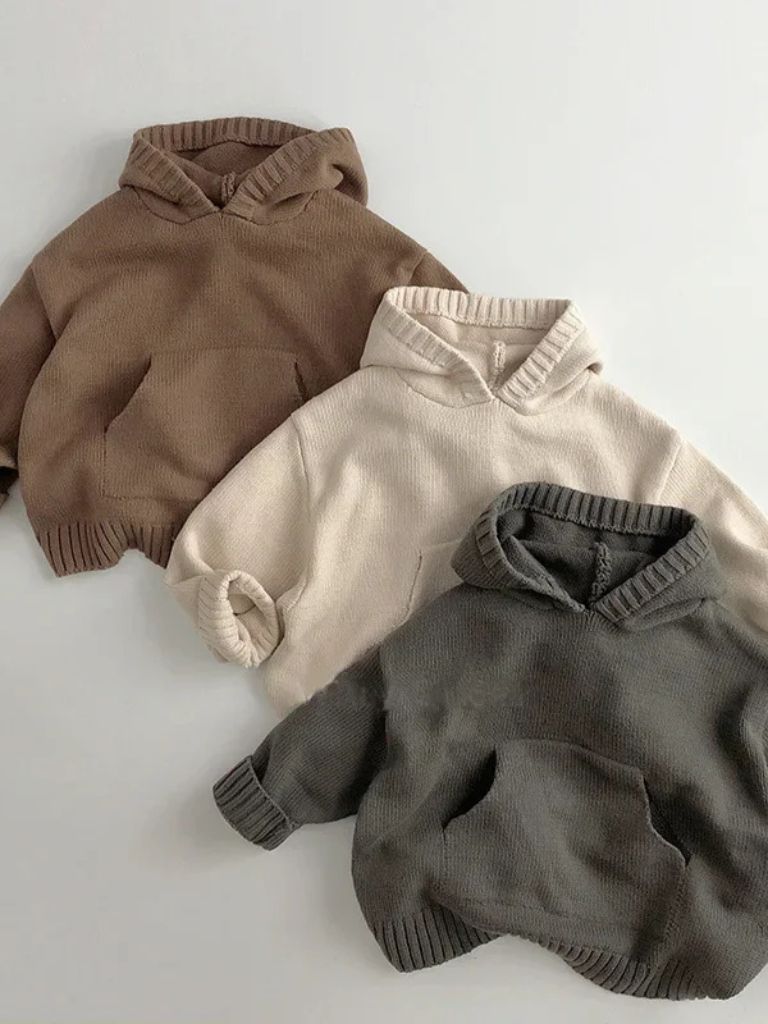 Montclair Kids Heritage Knit Hoodie - Manly Man Kids