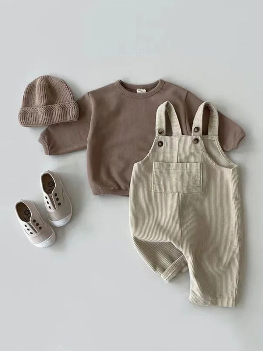 Heritage Court Boys Overalls - Manly Man Kids