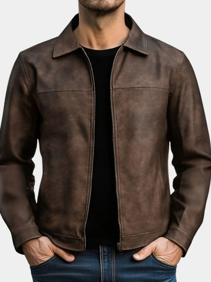 Regent Estate Leather Jacket - Manly Man