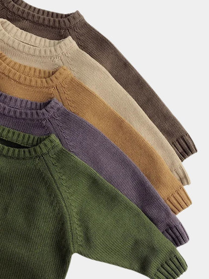 Valmont Toddlers Cotton Sweater - Manly Man Kids