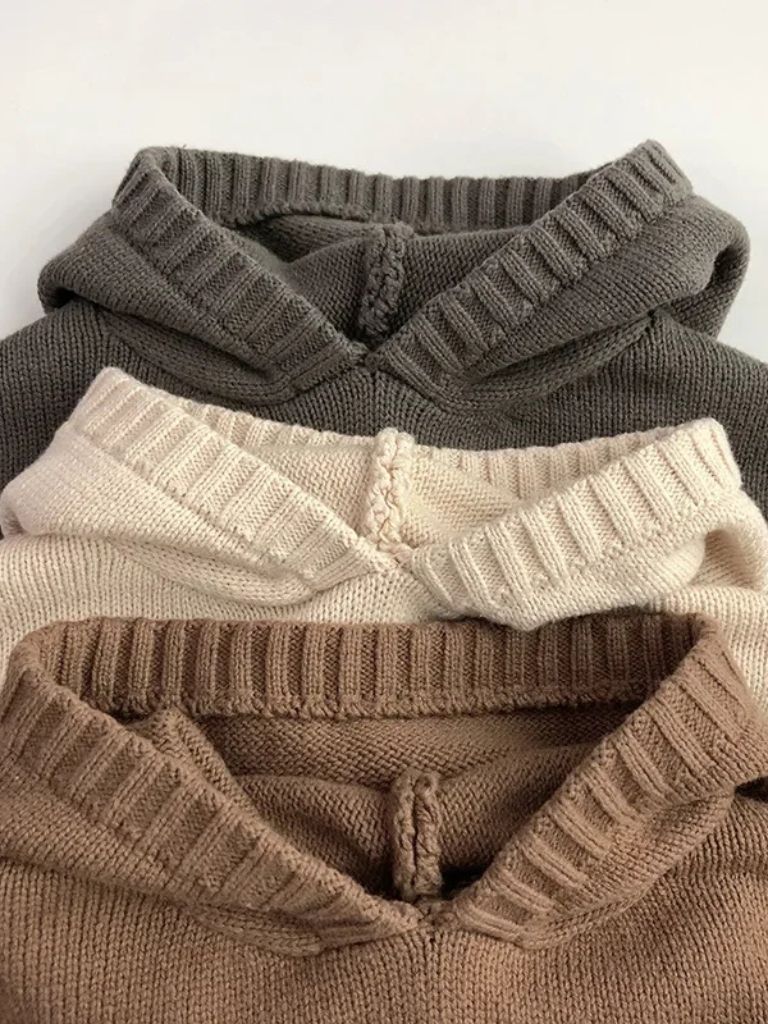 Montclair Kids Heritage Knit Hoodie - Manly Man Kids