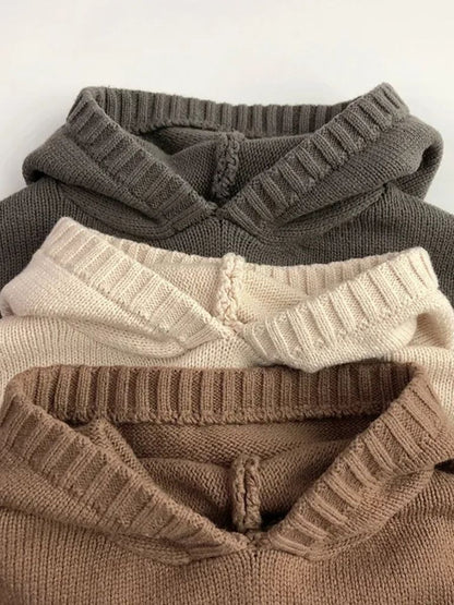 Montclair Kids Heritage Knit Hoodie - Manly Man Kids