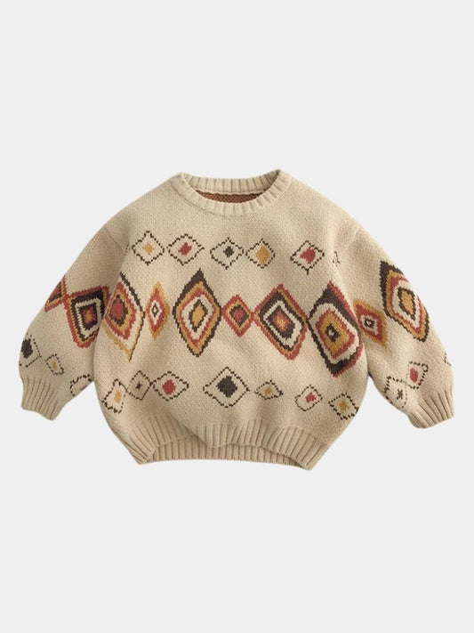 Petit Marquis Retro Knit Sweater - Manly Man Kids