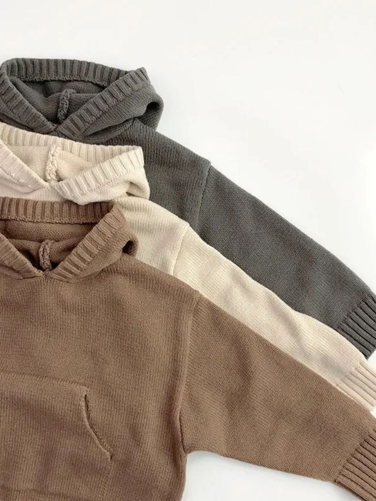 Montclair Kids Heritage Knit Hoodie - Manly Man Kids