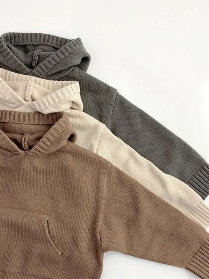 Montclair Kids Heritage Knit Hoodie - Manly Man Kids