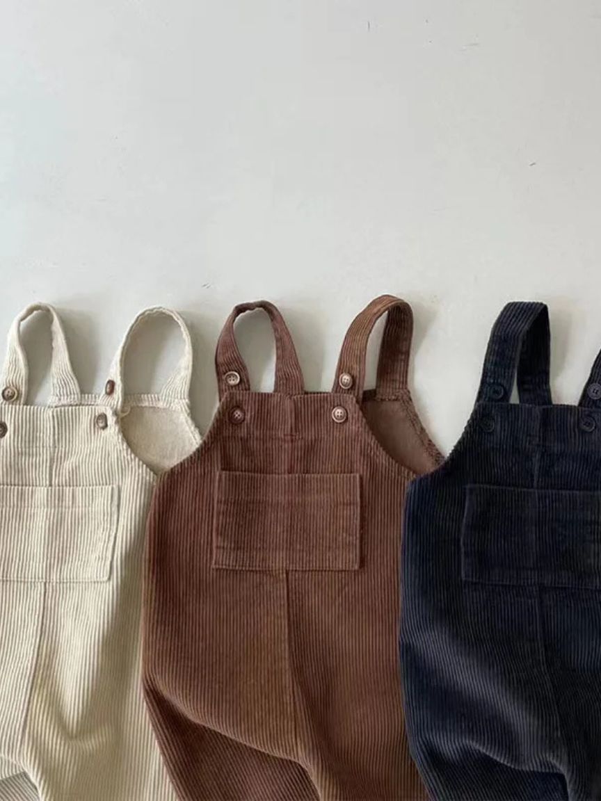 Heritage Court Boys Overalls - Manly Man Kids