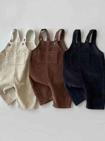 Heritage Court Boys Overalls - Manly Man Kids