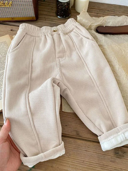 Petit Chevalier Straight Trousers - Manly Man Kids