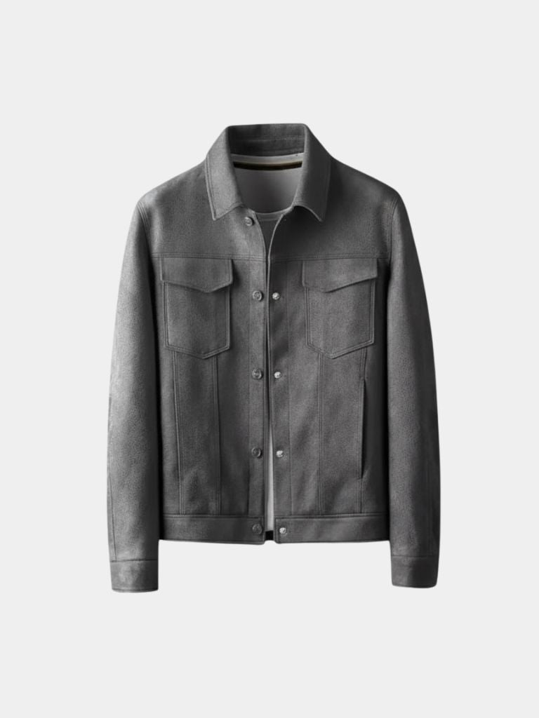 Laurent Leather Aviator Jacket - Manly Man