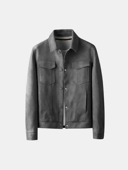 Laurent Leather Aviator Jacket - Manly Man