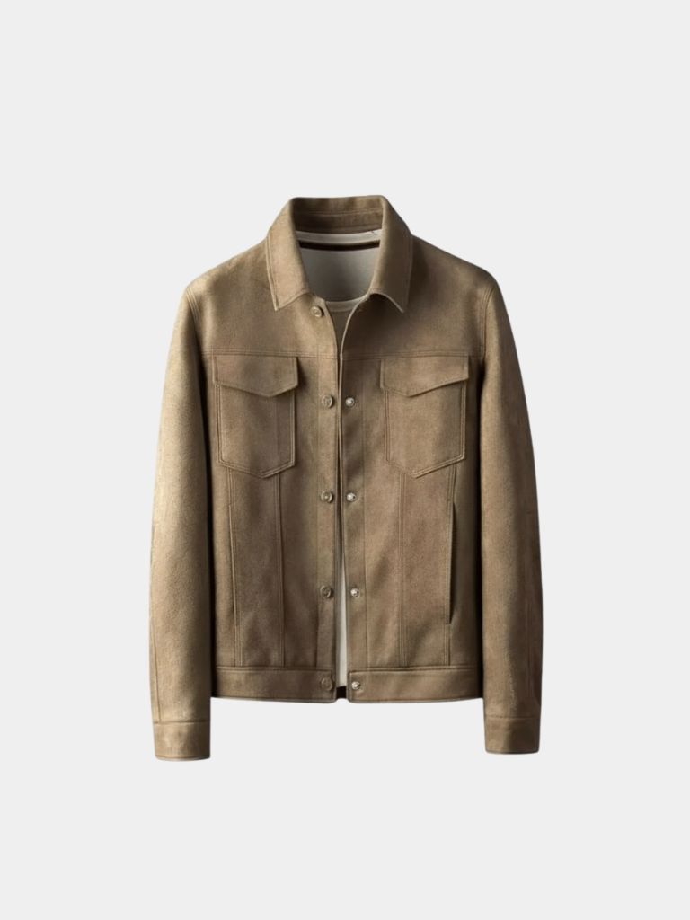 Laurent Leather Aviator Jacket - Manly Man