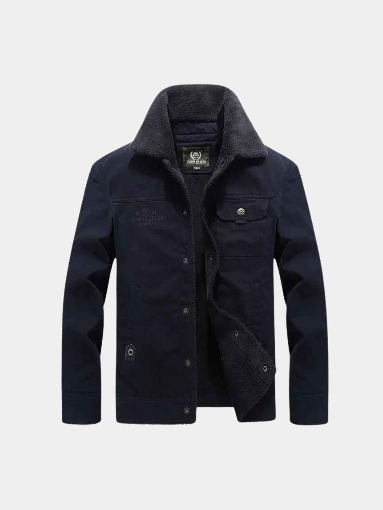 Vintage Military Aviator Jacket - Manly Man