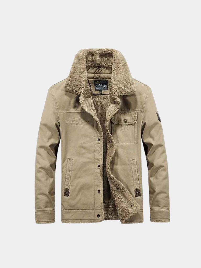 Vintage Military Aviator Jacket - Manly Man