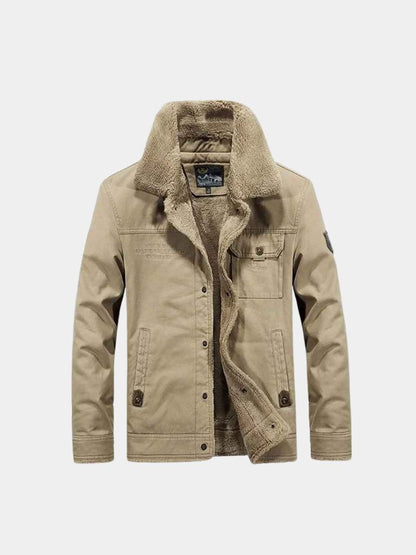 Vintage Military Aviator Jacket - Manly Man