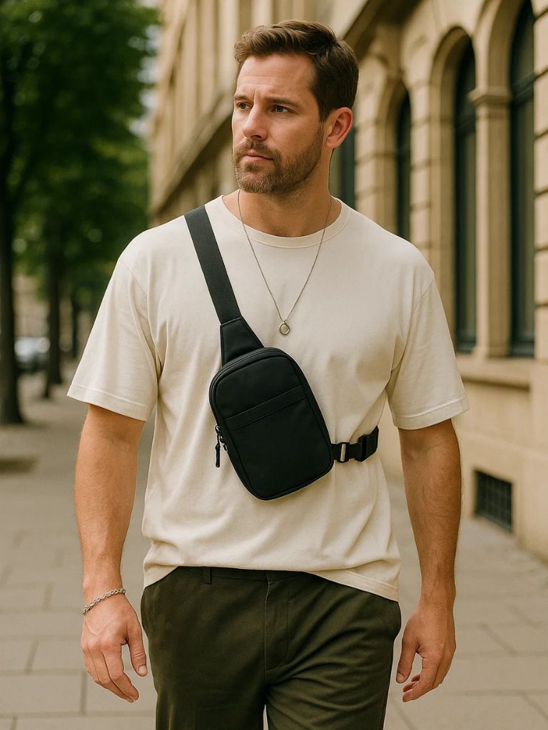 Bolso pequeño esencial para el pecho - Manly Man